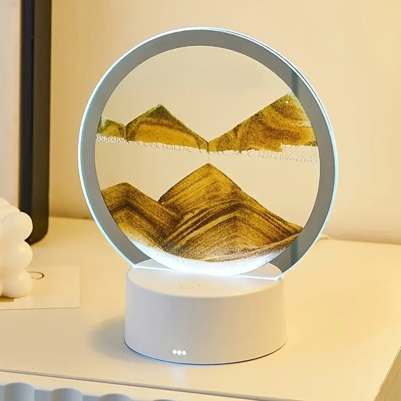 5 Color Light Moving Sand Art Picture (1 Pc)