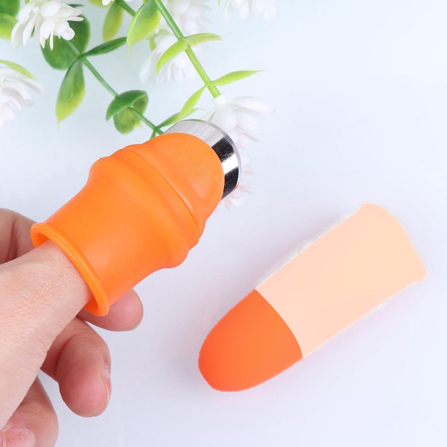 Vegetable Thumb Cutter And Tool 5pc Set With Effective Sharp Cutting Blade System