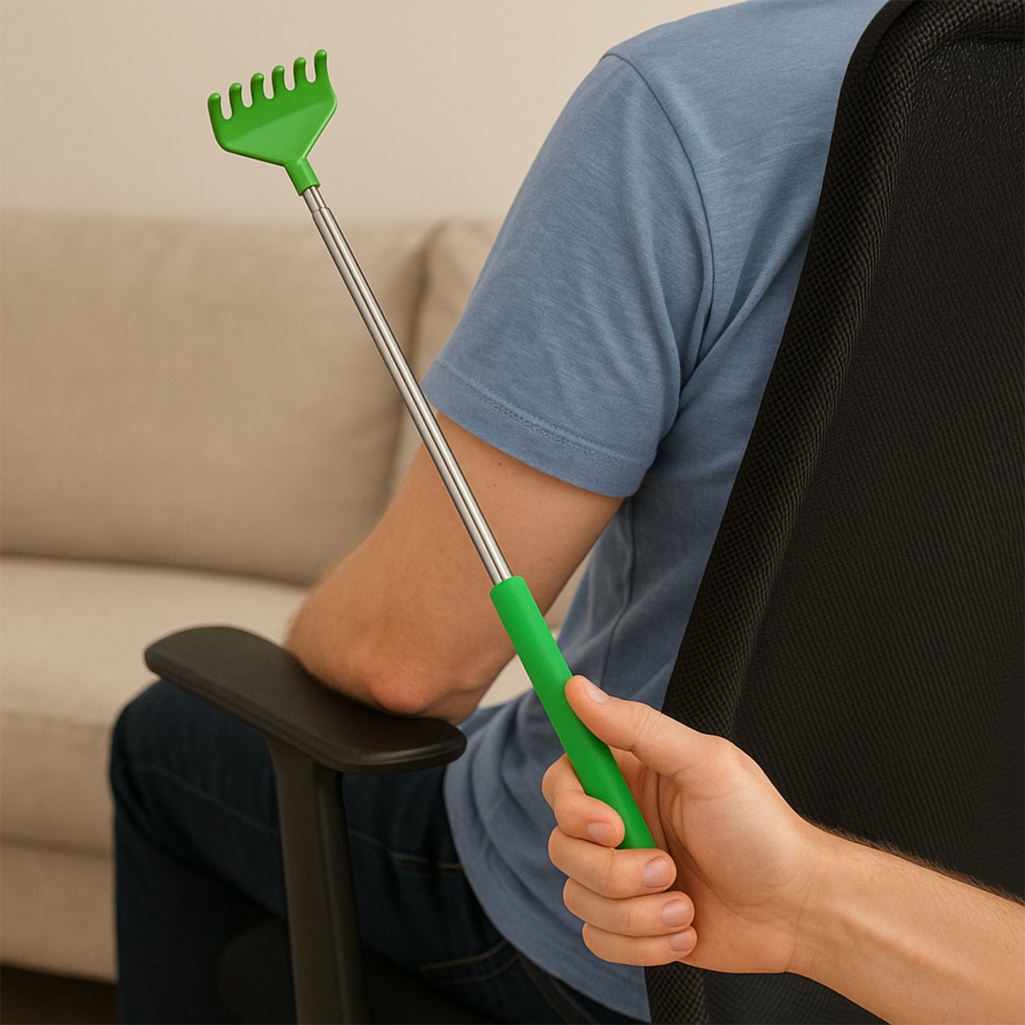 Khujli Stick  57 Cm Long Telescopic Back Scratcher (1 Pc)