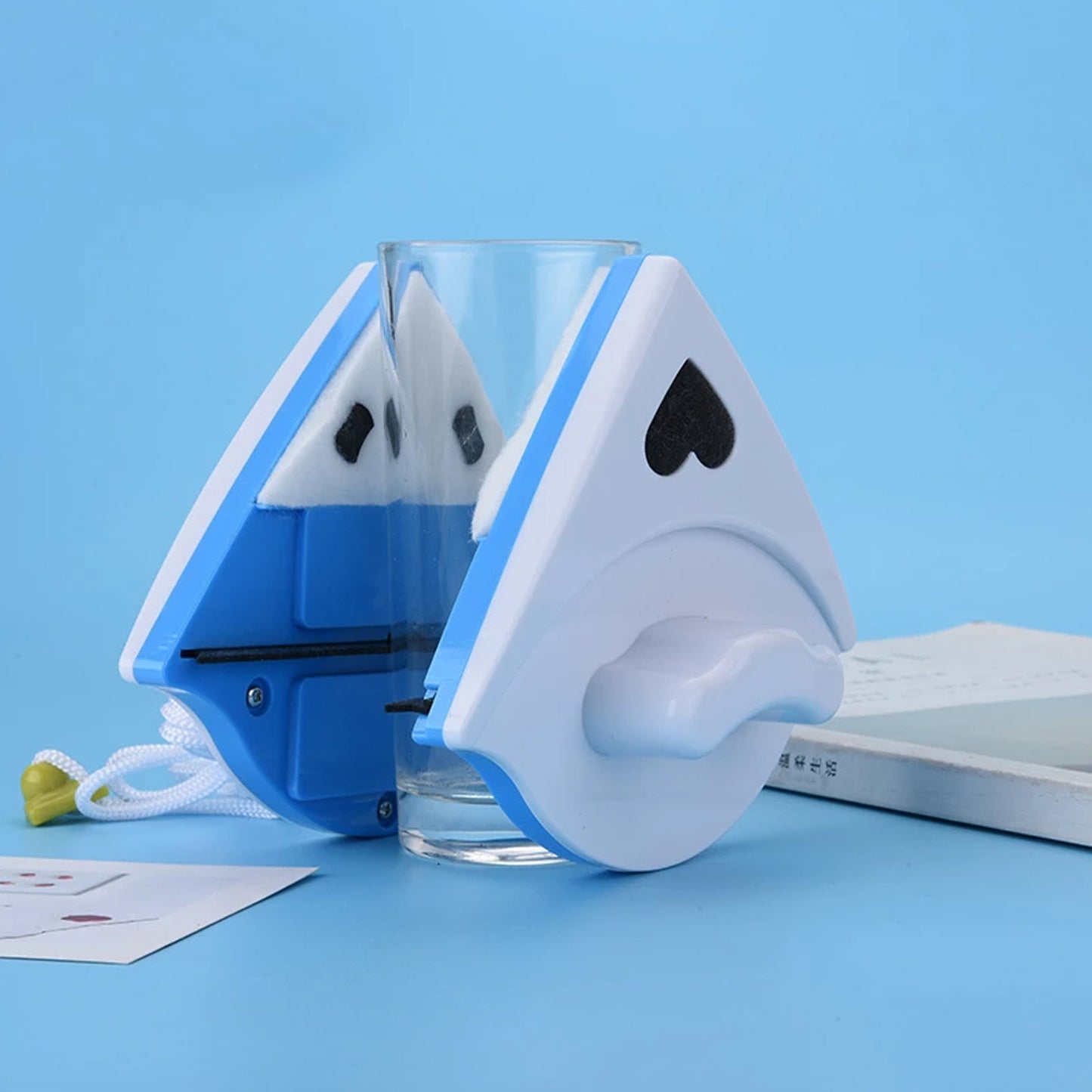 Double Face Glass Cleaner Window Squeegee Magnetic Window Washing Equipment.