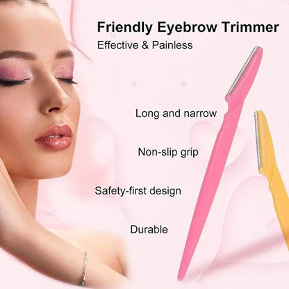 Eyebrow Painless Facial Hair Remover Razor For Face Women And Men (3 Pack)