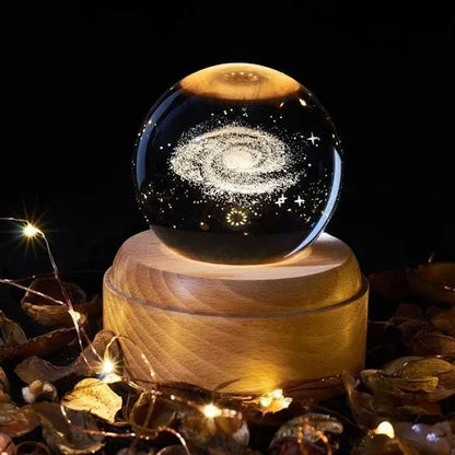 3d Crystal Ball Lamps With Base (1 Pc)