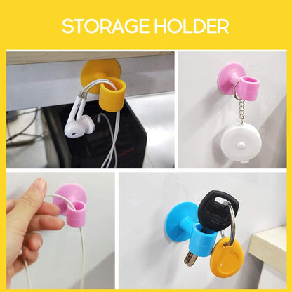 Door Stopper Mini Anti-collision Silicone Door Handle Crash Pad